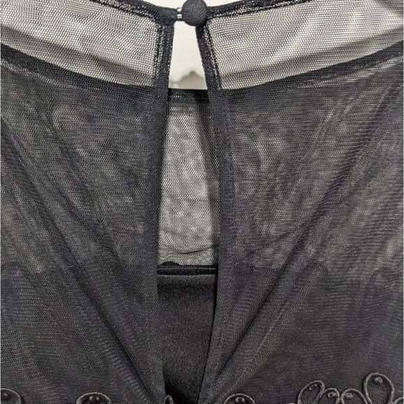 Js Collections | Tiered Lace Cocktail Dress - Picture 6 of 9